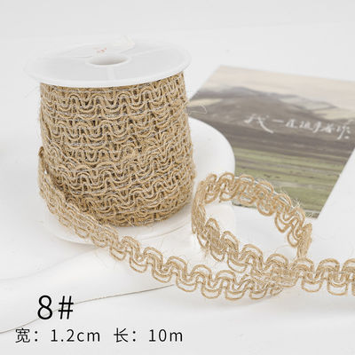 Weihnachtsband aus braunem Flieder 5 mm-45 mm Drahtband aus Flieder