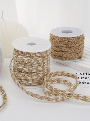 Weihnachtsband aus braunem Flieder 5 mm-45 mm Drahtband aus Flieder