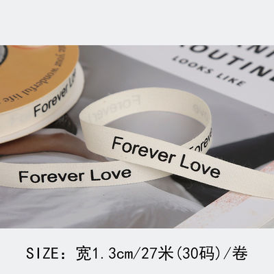 13mm gedruckte Baumwollband DIY Handwerk Verpackungsband zum Geschenk