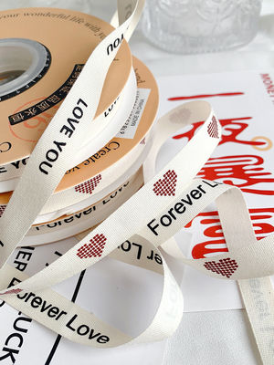 13mm gedruckte Baumwollband DIY Handwerk Verpackungsband zum Geschenk
