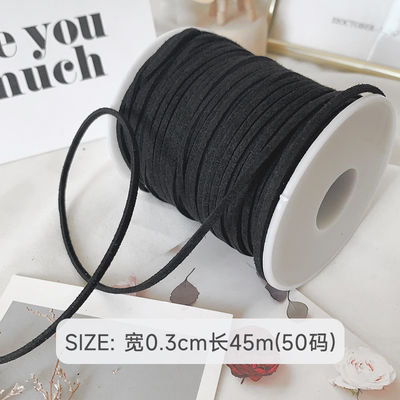 3 mm Suede Leder Samtband ISO9001 Blau Samtband Draht