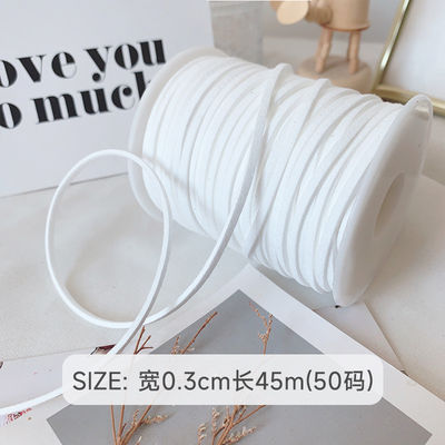 3 mm Suede Leder Samtband ISO9001 Blau Samtband Draht