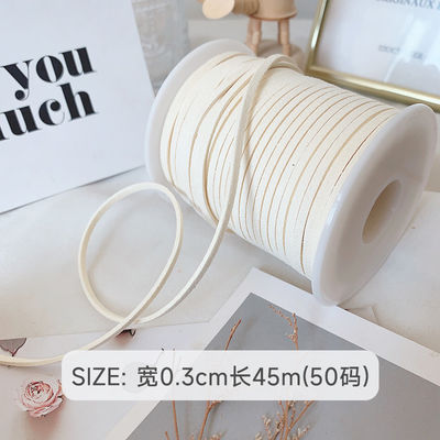 3 mm Suede Leder Samtband ISO9001 Blau Samtband Draht