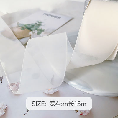 High Density Polyester Organza Band 40mm für die Luxus Geschenkverpackung