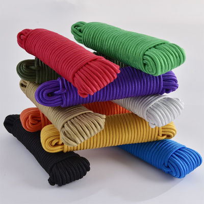 Weiß lila Kletterseil durch den Fuß 4mm 6mm 8mm Kletterseil