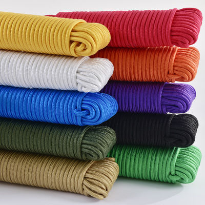 Weiß lila Kletterseil durch den Fuß 4mm 6mm 8mm Kletterseil