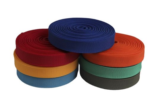 UV-beständiges UHMWPE-Fenkelband Schwarz Gelb für Fallschirmzelt Strandstuhl