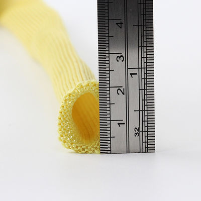 Geflechtetes feuerfestes Webbing Gelb 20 mm Breite Kevlar Tubular Webbing