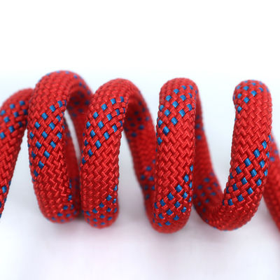 6mm-20mm Rotes Kletterseil Schnellabstieg Rettungstatisches Seilseil