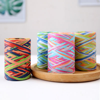 Raffia Drehte Papierstring 80m DIY Handwerk Papier Seil Öko-freundlich