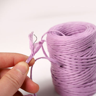 Eisen Draht 2mm Papier Seil Eco DIY Drehte Papierseil biologisch abbaubar