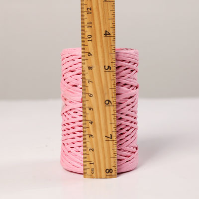 Eisen Draht 2mm Papier Seil Eco DIY Drehte Papierseil biologisch abbaubar