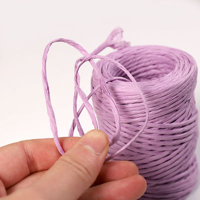 Eisen Draht 2mm Papier Seil Eco DIY Drehte Papierseil biologisch abbaubar