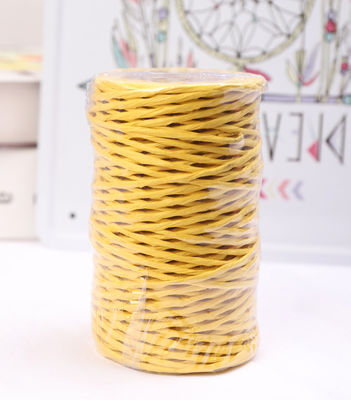 Eisen Draht 2mm Papier Seil Eco DIY Drehte Papierseil biologisch abbaubar