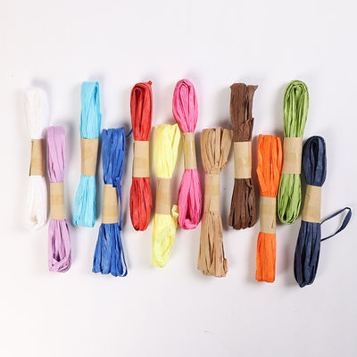 Umweltfreundlich 10m Papierseil Dunkelblau verdrehtes Raffia-Seil ISO9001