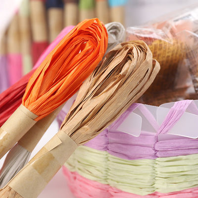 Umweltfreundlich 10m Papierseil Dunkelblau verdrehtes Raffia-Seil ISO9001