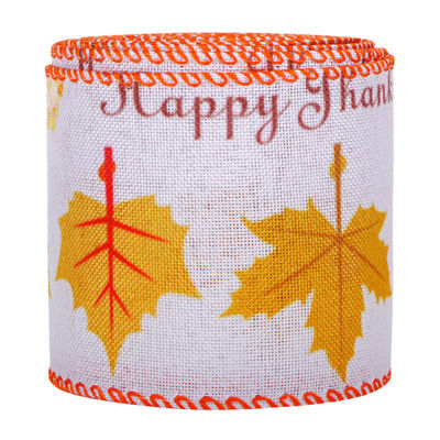 Dankeschönstag Druckband aus Klappe 63mm Personalisiertes Baumwollband