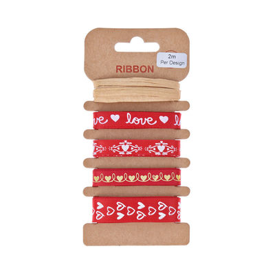 4mm 10mm 15mm Druck Polyesterband Custom Druckband mit Logo