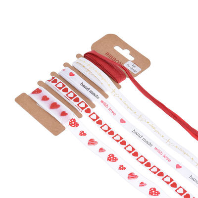 4mm 10mm 15mm Druck Polyesterband Custom Druckband mit Logo