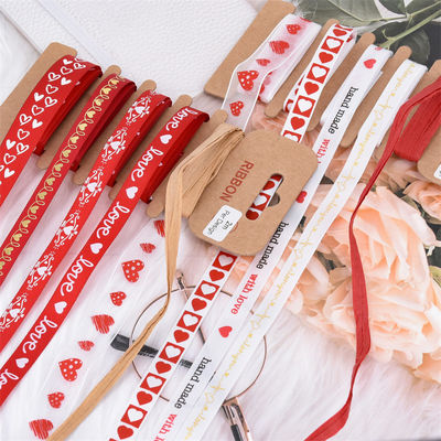 4mm 10mm 15mm Druck Polyesterband Custom Druckband mit Logo