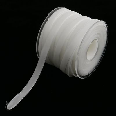 10mm*20Y elastisches Samtband rosa Samtband mit Draht ISO9001