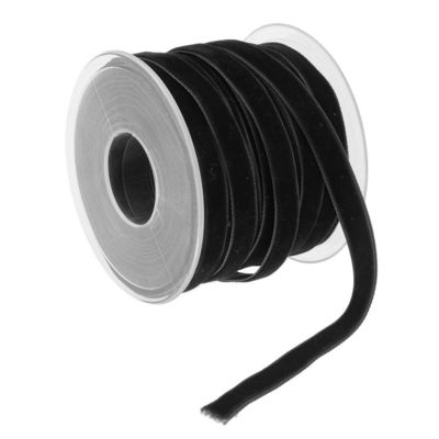 10mm*20Y elastisches Samtband rosa Samtband mit Draht ISO9001