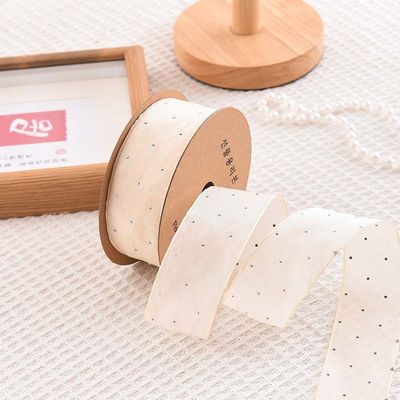 4cm*18m Scheinende Diamant Polyester Organza Band Hochwertiges Geschenkband