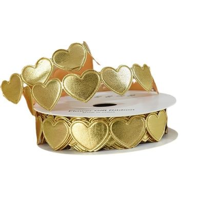1.5cm*9m 2.5cm*9m Herzform Valentinstag Polyester Geschenkband Für Luxus Geschenkverpackung