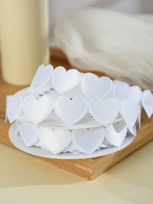 1.5cm*9m 2.5cm*9m Herzform Valentinstag Polyester Geschenkband Für Luxus Geschenkverpackung