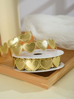 1.5cm*9m 2.5cm*9m Herzform Valentinstag Polyester Geschenkband Für Luxus Geschenkverpackung