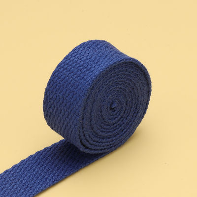 20mm-50mm Verdickter Polyester Baumwolle Webbing Schultasche Rucksack Handtasche Leinwand Gürtel Feste Farbe einfache Webband