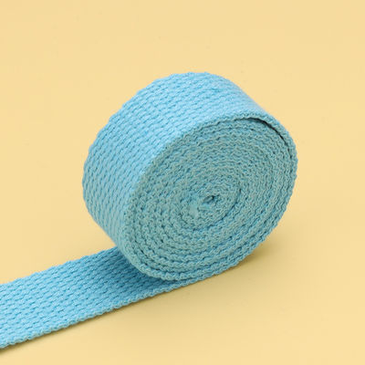20mm-50mm Verdickter Polyester Baumwolle Webbing Schultasche Rucksack Handtasche Leinwand Gürtel Feste Farbe einfache Webband