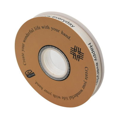 13mm Logo Baumwollband Literatur Frische Blumenstrauß Kuchen Dekoration Geschenkbox Band DIY Material Verpackungsband