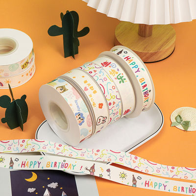 20mm*25y Spaltkante Baumwollband für Kuchenverpackung und Dekoration