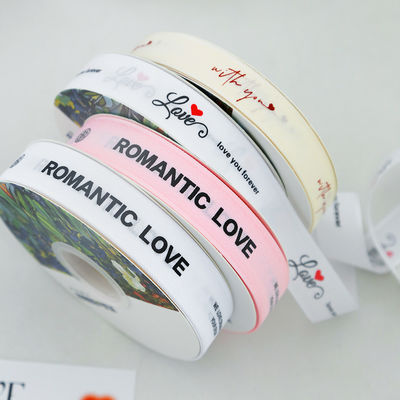 2.5cm*36m Valentinstag Druckband für Geschenk-Box-Packung