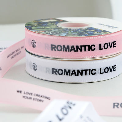 2.5cm*36m Valentinstag Druckband für Geschenk-Box-Packung