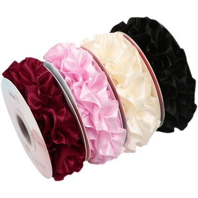 4.0cm*4.5m Faltenrand Polyesterband für Blumenverpackungen