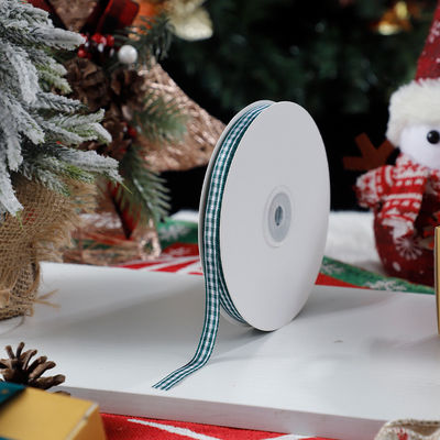 1cm*45m Weihnachtsband für Geschenkverpackungen und Bekleidungszubehör