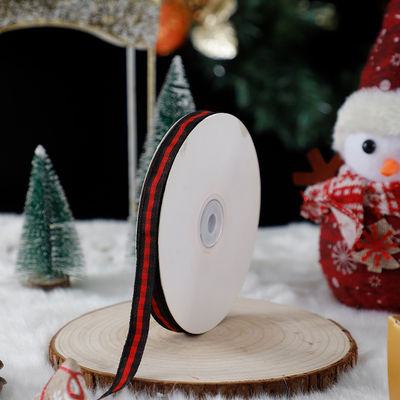 1cm*45m Weihnachtsband für Geschenkverpackungen und Bekleidungszubehör