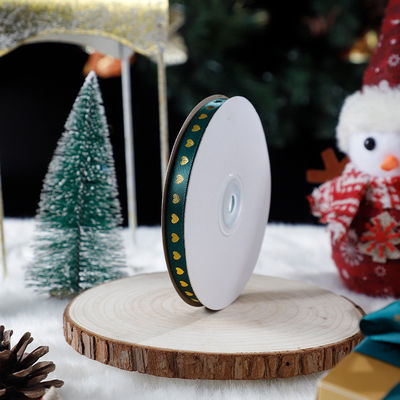 1cm*45m Weihnachtsband für Geschenkverpackungen und Bekleidungszubehör