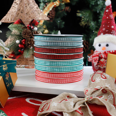 1cm*45m Weihnachtsband für Geschenkverpackungen und Bekleidungszubehör