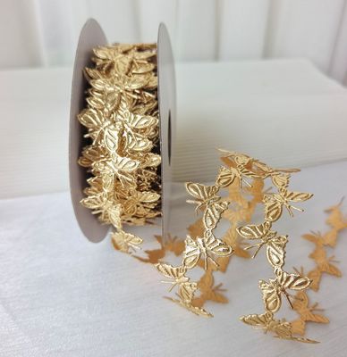2cm*25y Ultraschallschmetterlingsband für Geschenkverpackungen und Bekleidungszubehör