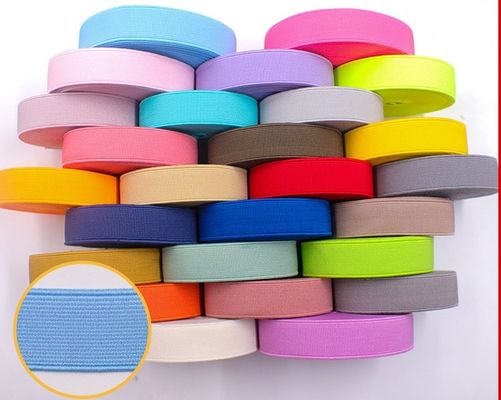 1.2 mm Dicke Elastisches Band und Webbing für Kopfbänder und Bekleidungszubehör