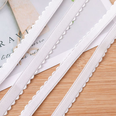 Kleiderzubehör Band 1,2 cm Gewebter Rand Polyester Elastischer BH-Gürtel mit umweltfreundlichen Eigenschaften