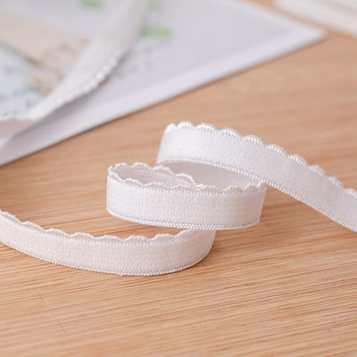 Kleiderzubehör Band 1,2 cm Gewebter Rand Polyester Elastischer BH-Gürtel mit umweltfreundlichen Eigenschaften