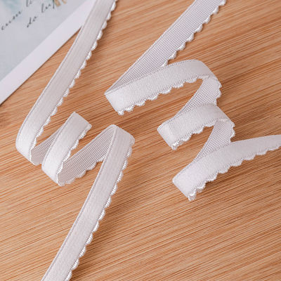 Kleiderzubehör Band 1,2 cm Gewebter Rand Polyester Elastischer BH-Gürtel mit umweltfreundlichen Eigenschaften