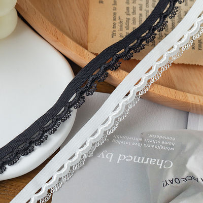 Kopflicht Gelegenheit 1,5 cm Gewebte Augenbogenkante Polyester Elastische BH Band für Bekleidungszubehör