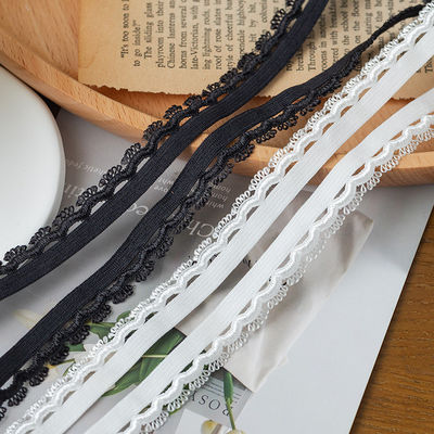 Kopflicht Gelegenheit 1,5 cm Gewebte Augenbogenkante Polyester Elastische BH Band für Bekleidungszubehör